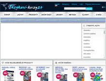 Tablet Screenshot of jazyky-pro-samouky.cz